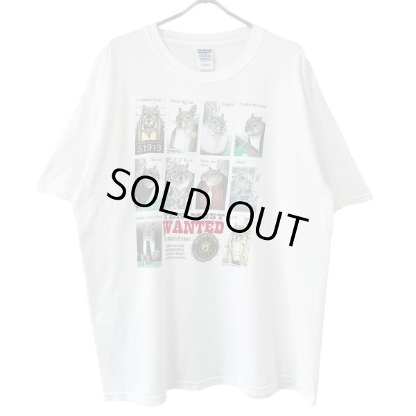 画像1: 2000s TOM GRIFFIN TEN MOST WANTED ART TEE SHIRT (1)