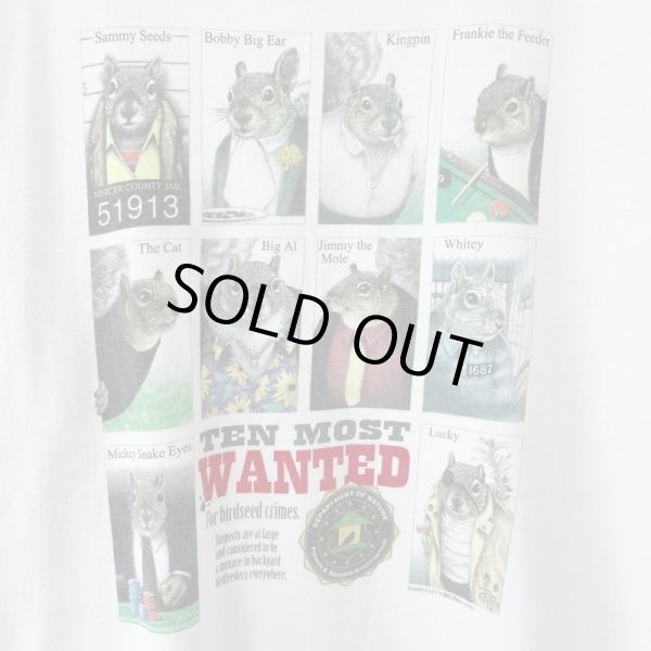 画像2: 2000s TOM GRIFFIN TEN MOST WANTED ART TEE SHIRT (2)