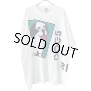 画像: 90s USA製 BIG DOGS ART TEE SHIRT