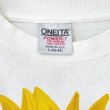 画像5: 90s USA製 STUDIO Q SUNFLOWER ART L/S TEE SHIRT (5)