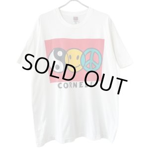 画像: 90s USA製 陰陽 SMILEY PEACE MARK ART TEE SHIRT