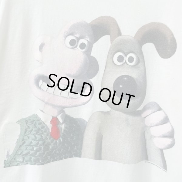 画像2: 80s 90s Wallace&Gromit TEE SHIRT (2)