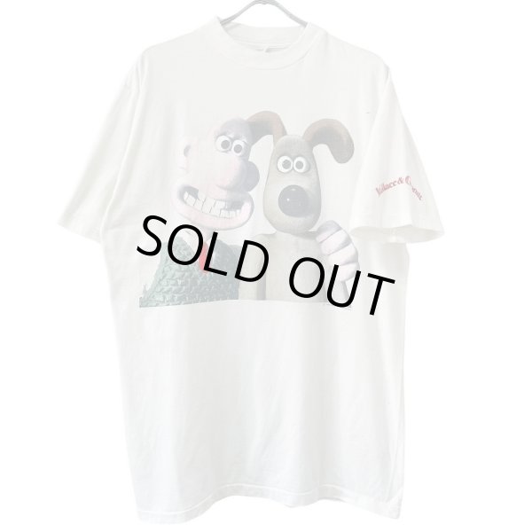 画像1: 80s 90s Wallace&Gromit TEE SHIRT (1)