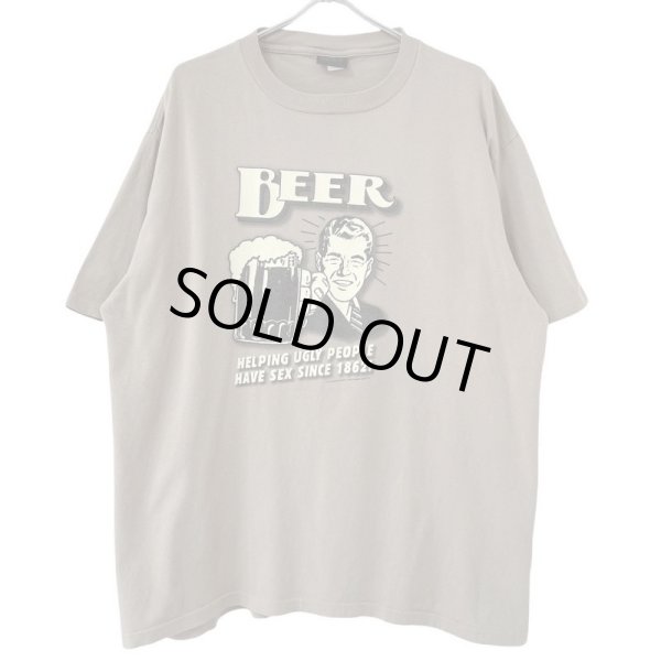 画像1: 90s USA製 BEER COMIC ART TEE SHIRT (1)