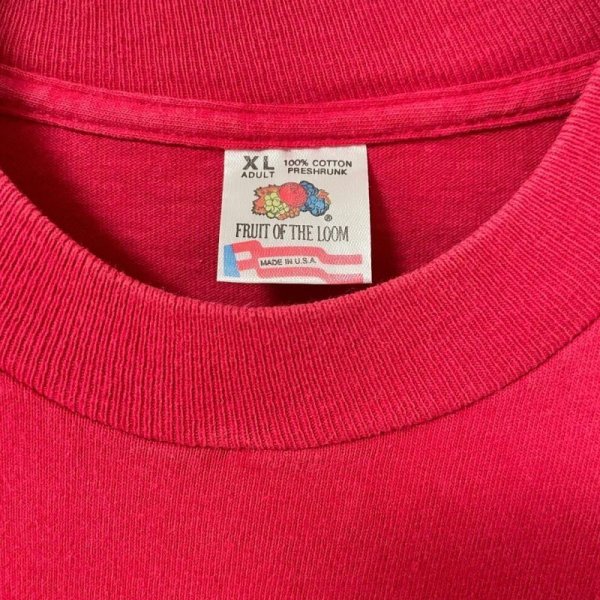 画像4: 90s USA製　FRUIT OF THE LOOM BLANK POCKET TEE SHIRT (4)