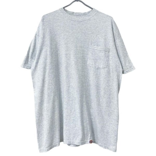 画像1: 90s DICKIES BLANK POCKET TEE SHIRT (1)