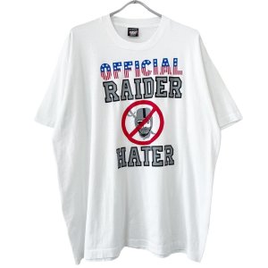 画像: 90s USA製 RAIDERS ART TEE SHIRT