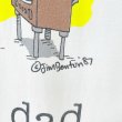 画像3: 90s USA製 JIM BENTON MR.NEW DAD ART TEE SHIRT (3)