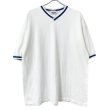 画像1: 90s USA製 Vneck LINGER TEE SHIRT (1)