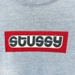 画像2: 90s オーストラリア製 OLD STUSSY BOX LOGO TEE SHIRT (2)