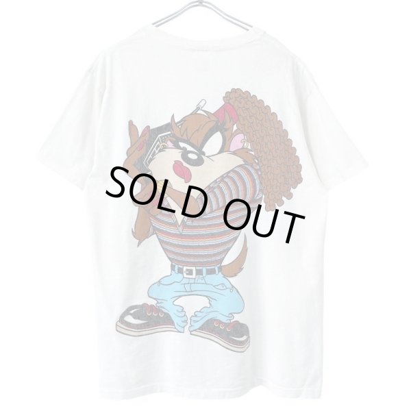 画像2: 90s USA製 LOONEY TUNES TAZ BIG PRINT TEE SHIRT (2)