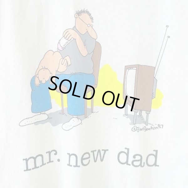 画像2: 90s USA製 JIM BENTON MR.NEW DAD ART TEE SHIRT (2)