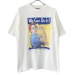 画像1: 90s USA製 WE CAN DO IT TEE SHIRT (1)