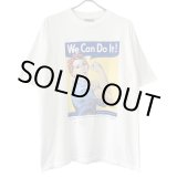 画像: 90s USA製 WE CAN DO IT TEE SHIRT
