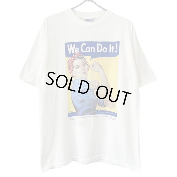 画像1: 90s USA製 WE CAN DO IT TEE SHIRT (1)