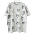 画像1: 90s USA製 rel-e-vant CAT MULCH TEE SHIRT (1)