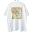 画像1: 90s USA製 BANANAREPUBLIC WORLD MAP TEE SHIRT (1)