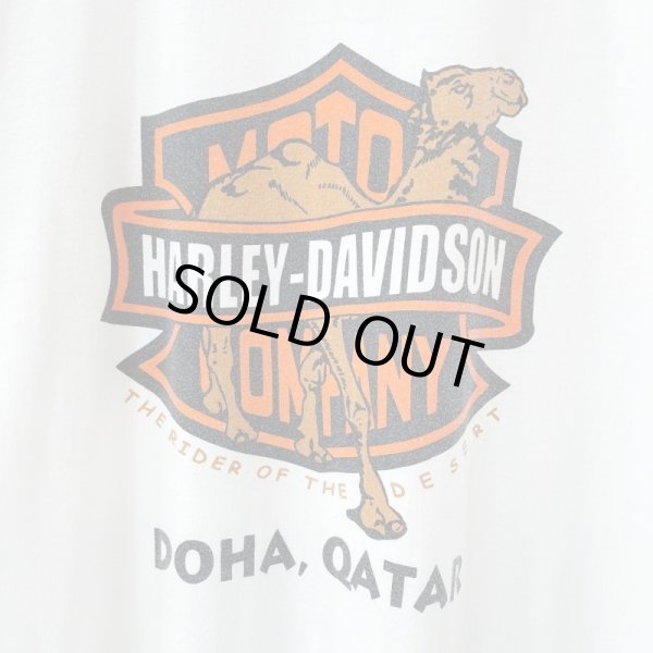 画像2: 90s HARLEY DAVIDSON DOHA QATAR TEE SHIRT (2)