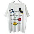 画像1: 90s USA製 MICKEY MOUSE PARTS TEE SHIRT (1)