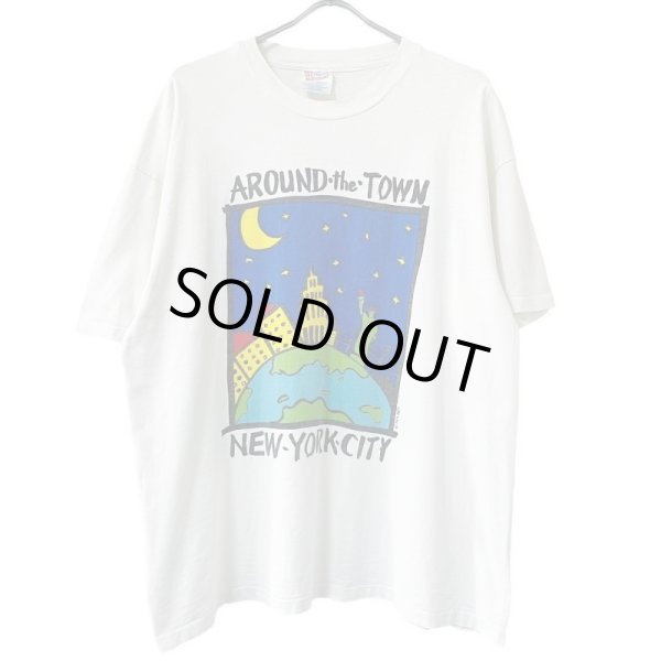 画像1: 90s USA製 NEW YORK CITY ART TEE SHIRT (1)