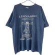 画像1: 90s LEONARDO DA VINCI ART TEE SHIRT (1)