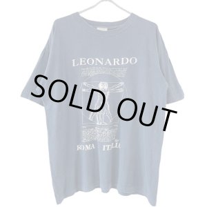 画像: 90s LEONARDO DA VINCI ART TEE SHIRT