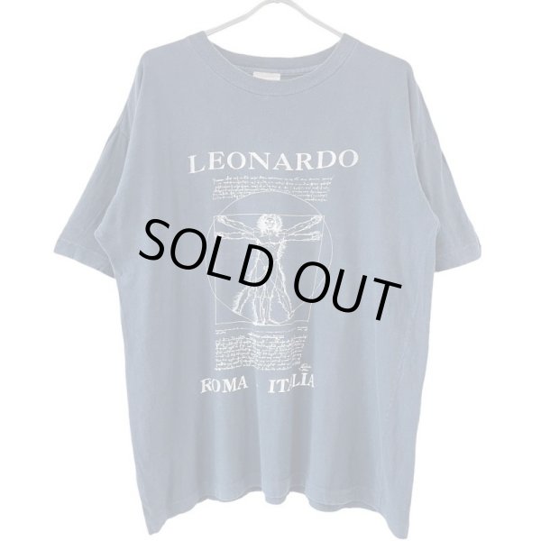 画像1: 90s LEONARDO DA VINCI ART TEE SHIRT (1)