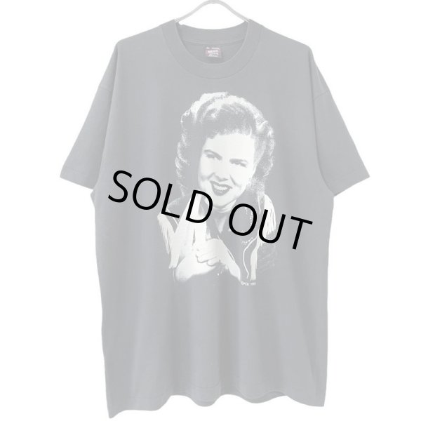 画像1: 90s USA製 PATSY CLINE PHOTO TEE SHIRT (1)