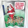 画像2: 90s カナダ製 MOTHER GOOSE & GRIMM SANTA COMIC ART TEE SHIRT (2)