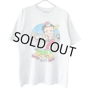 画像: 90s USA製 BETTY BOOP BASEBALL TEE SHIRT