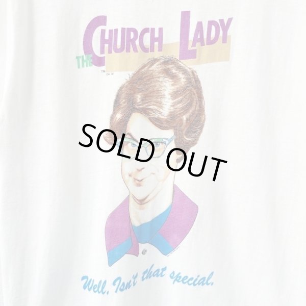 画像2: 80s USA製 THE CHURCH LADY ART TEE SHIRT (2)