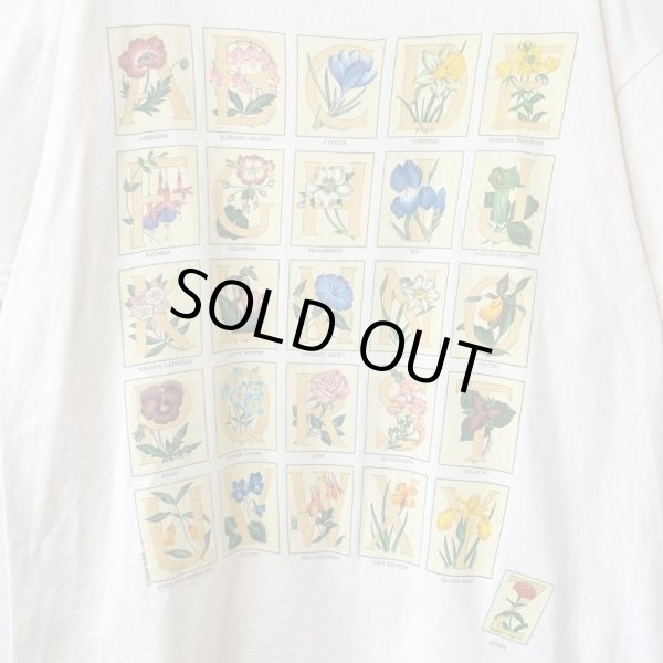 画像2: 90s USA製 PLANT THE EARTH FLOWER ART TEE SHIRT (2)