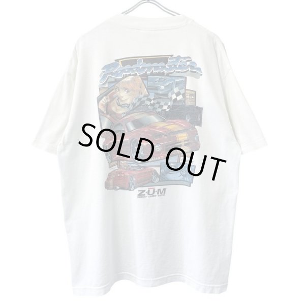 画像1: 90s USA製 Z・U・M DYKOM CUSTOM CAR ANIME TEE SHIRT (1)