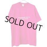 画像: 80s USA製 somebody has to be the bitch MESSAGE TEE SHIRT