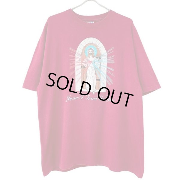 画像1: 90s USA製 JESUS TEE SHIRT (1)