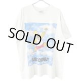 画像: 90s THE SIMPSONS JUST DONUTS JORDAN JUMPMAN PARODY TEE SHIRT