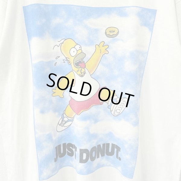 画像2: 90s THE SIMPSONS JUST DONUTS JORDAN JUMPMAN PARODY TEE SHIRT (2)