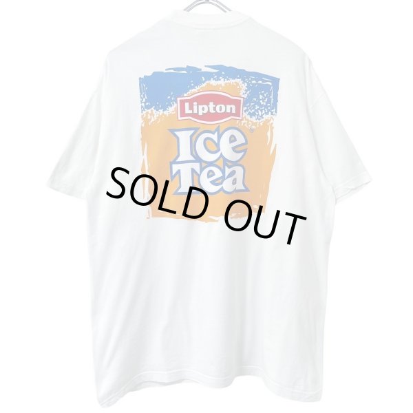 画像1: 90s LIPTON ICE TEA 企業 TEE SHIRT (1)