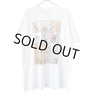 画像: 00s DOG ART PHOTO TEE SHIRT