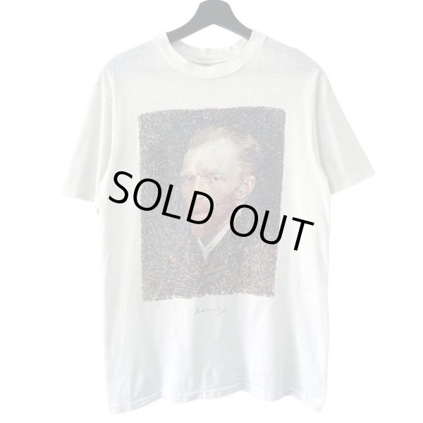 画像1: 90s USA製 VINCENT VAN GOGH SELF PORTRAIT TEE SHIRT (1)