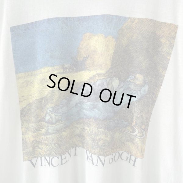 画像2: 90s USA製 VINCENT VAN GOGH TEE SHIRT (2)