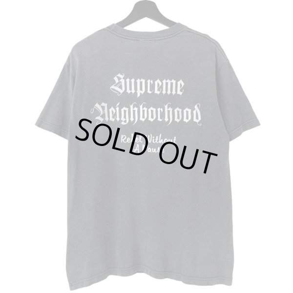 画像2: 00s USA製 SUPREME NEIGHBORHOOD TEE SHIRT (2)