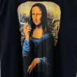 画像2: 90s MONA LISA MARIJUANA PARODY TEE SHIRT (2)