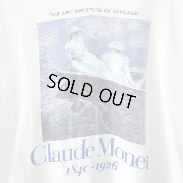 画像2: 90s USA製 CLAUDE MONET TEE SHIRT (2)