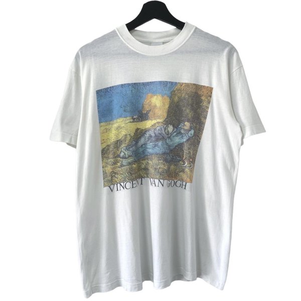 画像1: 90s USA製 VINCENT VAN GOGH TEE SHIRT (1)