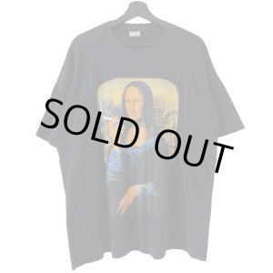 画像: 90s MONA LISA MARIJUANA PARODY TEE SHIRT