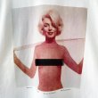 画像2: 90s USA製 MARILYN MONROE PHOTO TEE SHIRT (2)