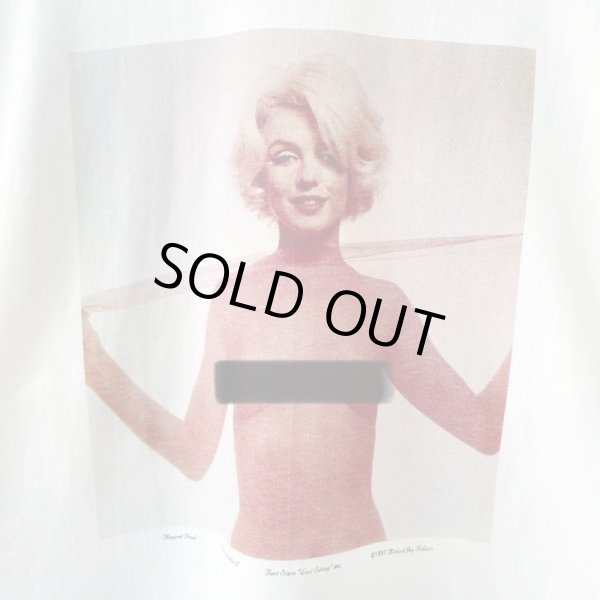 画像2: 90s USA製 MARILYN MONROE PHOTO TEE SHIRT (2)