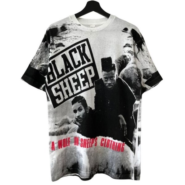 画像1: 90s BLACK SHEEP AOP TEE SHIRT (1)