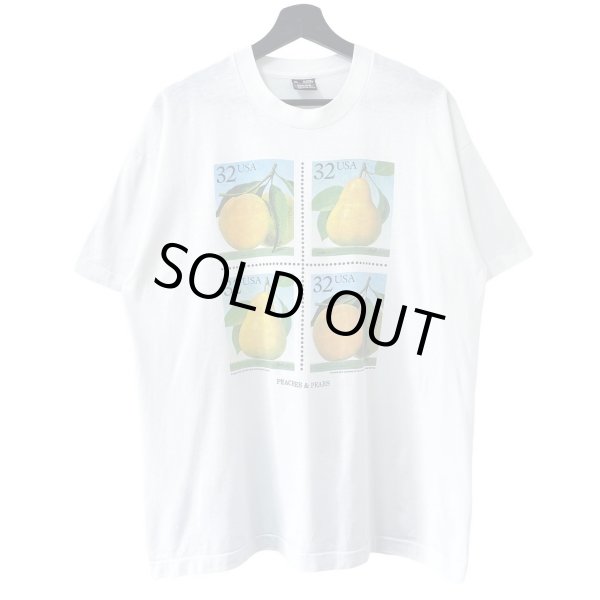 画像1: 90s USA製 USPS PEARCHE&PEARS ART TEE SHIRT (1)